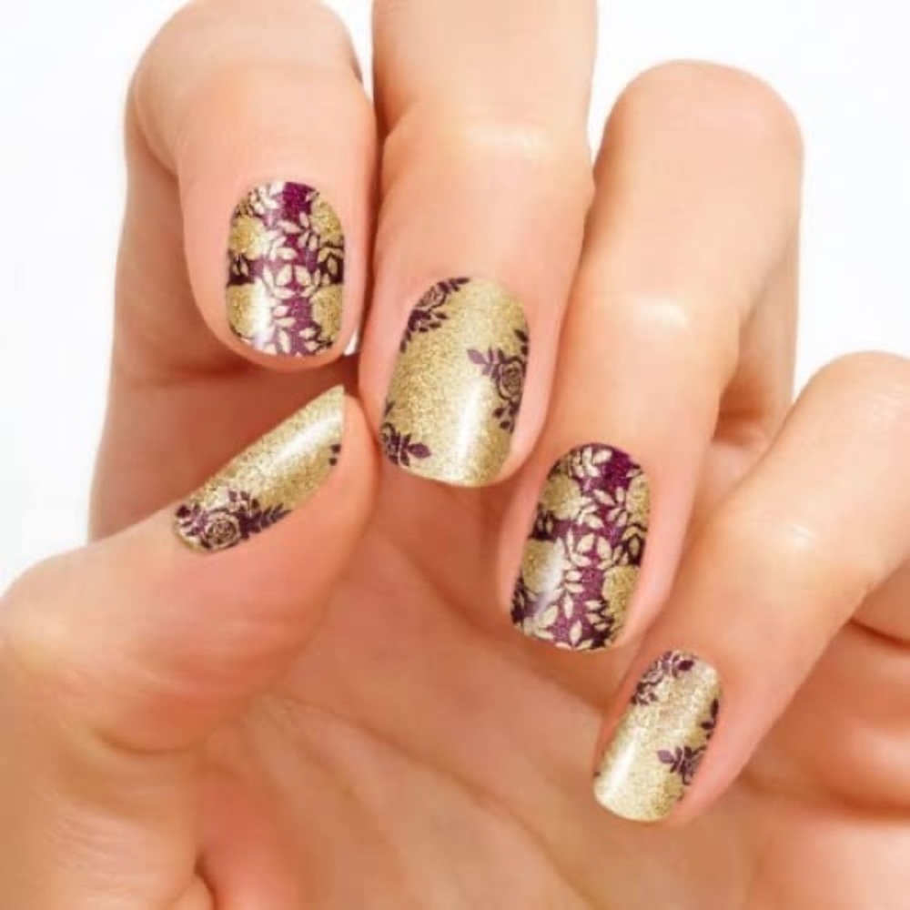Rose Were The Days HTF Color Street nail strips